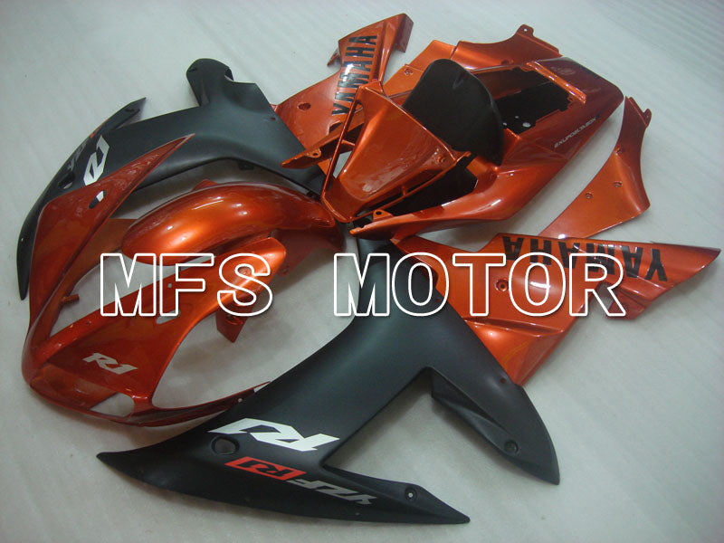 Yamaha YZF-R1 2002-2003 Injection ABS Fairing - Factory Style - Black Orange - MFS3309 - Fairings Kit