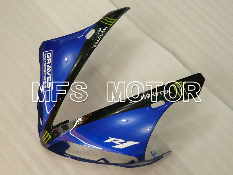Yamaha YZF-R1 2004-2006 Injection ABS Fairing - Monster - Black Blue - MFS3313 - Fairings Kit