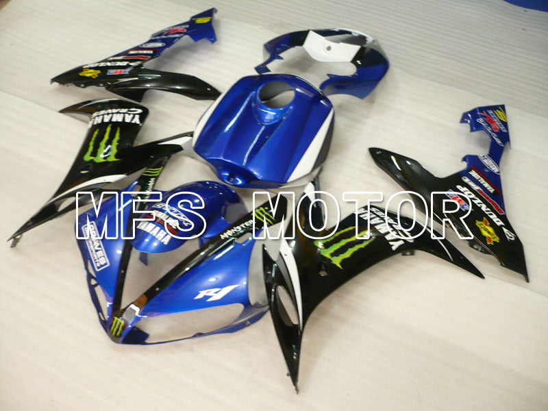 Yamaha YZF-R1 2004-2006 Injection ABS Fairing - Monster - Black Blue - MFS3313 - Fairings Kit