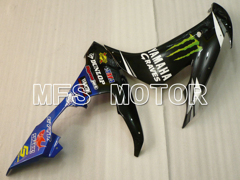 Yamaha YZF-R1 2004-2006 Injection ABS Fairing - Monster - Black Blue - MFS3313 - Fairings Kit