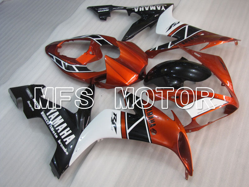 Yamaha YZF-R1 2004-2006 Injection ABS Fairing - Factory Style - Black Orange - MFS3336 - Fairings Kit