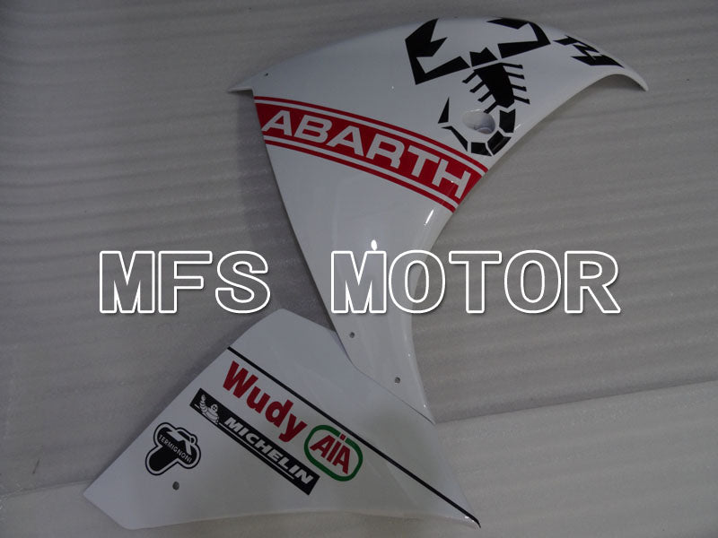Yamaha YZF-R1 2009-2011 Injection ABS Fairing - ABARTH - Black White - MFS3447 - Fairings Kit