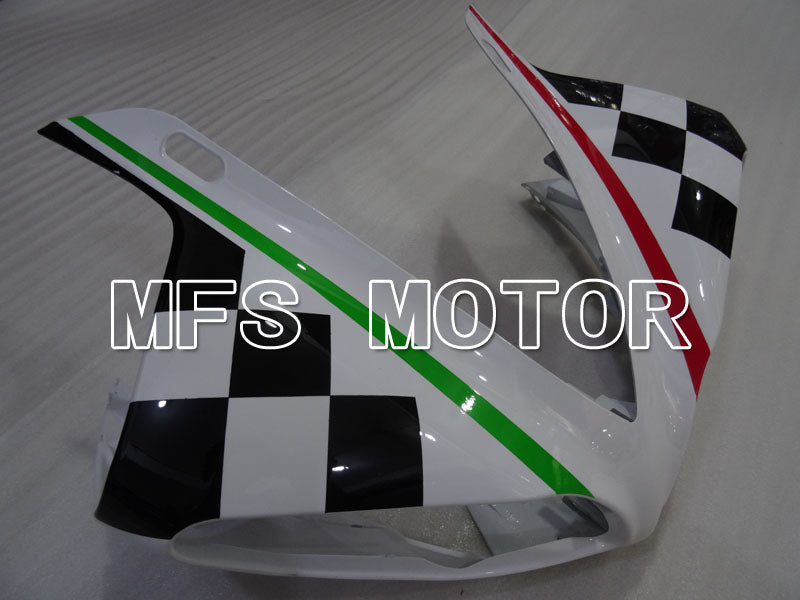 Yamaha YZF-R1 2009-2011 Injection ABS Fairing - ABARTH - Black White - MFS3447 - Fairings Kit