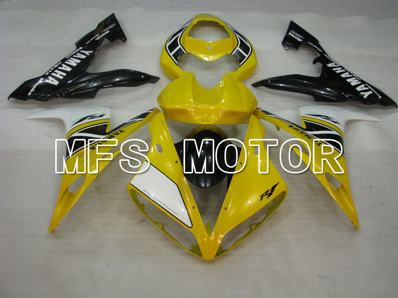 Yamaha YZF-R1 2004-2006 Injection ABS Fairing - MOTUL - Black Yellow - MFS3455 - Fairings Kit