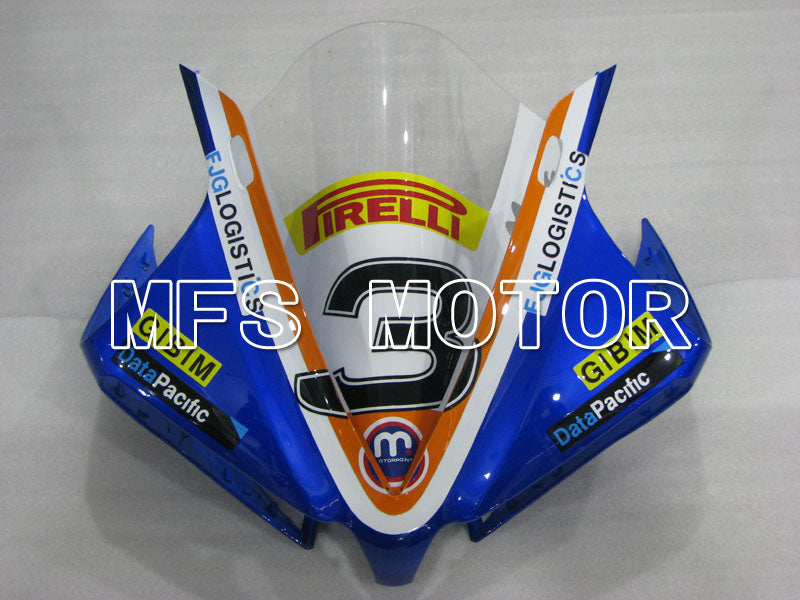 Yamaha YZF-R1 2012-2014 Injection ABS Fairing - MOTORPOINT - Black Blue - MFS3460 - Fairings Kit