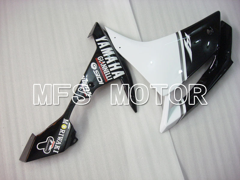Yamaha YZF-R1 2007-2008 Injection ABS Fairing - Factory Style - Black White - MFS3472 - Fairings Kit
