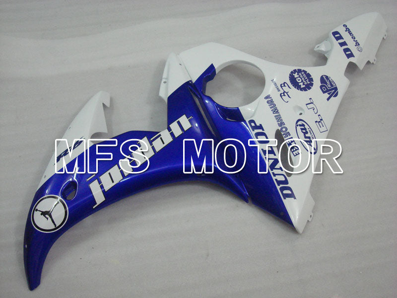 Yamaha YZF-R6 2003-2004 Injection ABS Fairing - Jordan - Blue White - MFS3495 - Fairings Kit