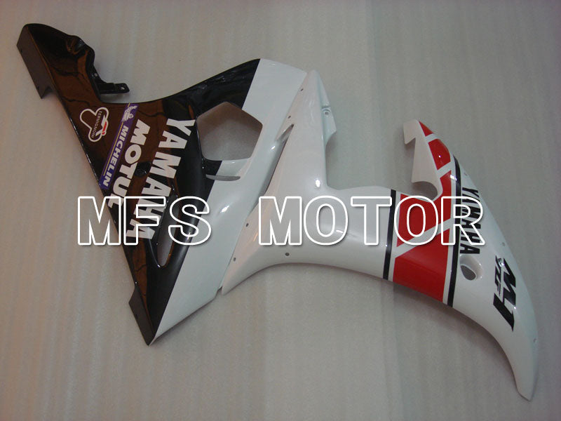 Yamaha YZF-R6 2003-2004 Injection ABS Fairing - MOTUL - White Black - MFS3497 - Fairings Kit
