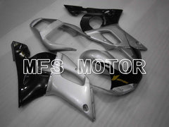 Yamaha YZF-R6 1998-2002 Injection ABS Fairing - Factory Style - Black Silver - MFS3498 - Fairings Kit