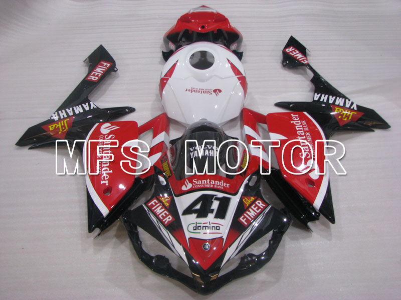 Yamaha YZF-R1 2007-2008 Injection ABS Fairing - Santander - White Red - MFS3500 - Fairings Kit