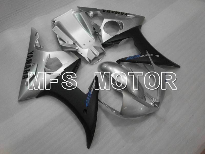 Yamaha YZF-R6 2003-2004 Injection ABS Fairing - Factory Style - Silver Black Matte - MFS3502 - Fairings Kit
