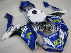 Yamaha YZF-R1 2007-2008 Injection ABS Fairing - Monster - Blue White - MFS3516 - Fairings Kit
