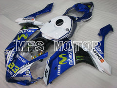 Yamaha YZF-R1 2007-2008 Injection ABS Fairing - Monster - Blue White - MFS3516 - Fairings Kit