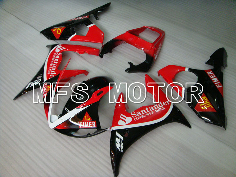 Yamaha YZF-R6 2003-2004 Injection ABS Fairing - Santander - Red Black - MFS3522 - Fairings Kit
