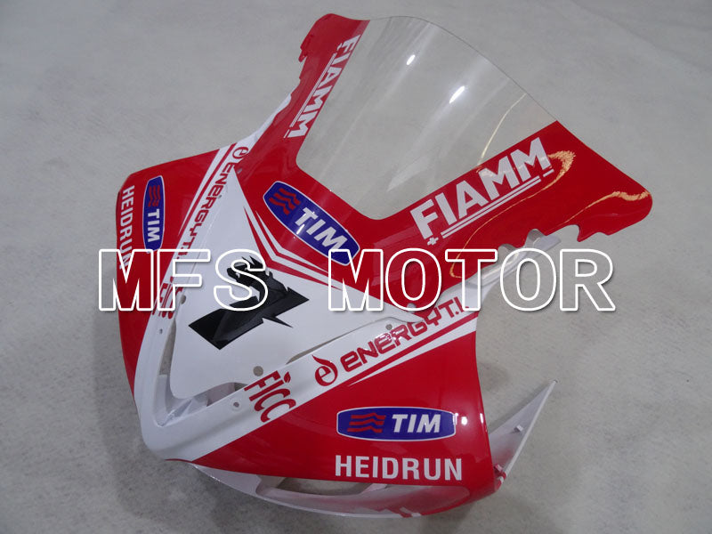 Yamaha YZF-R6 2003-2004 Injection ABS Fairing - FIAMM - Red White - MFS3527 - Fairings Kit