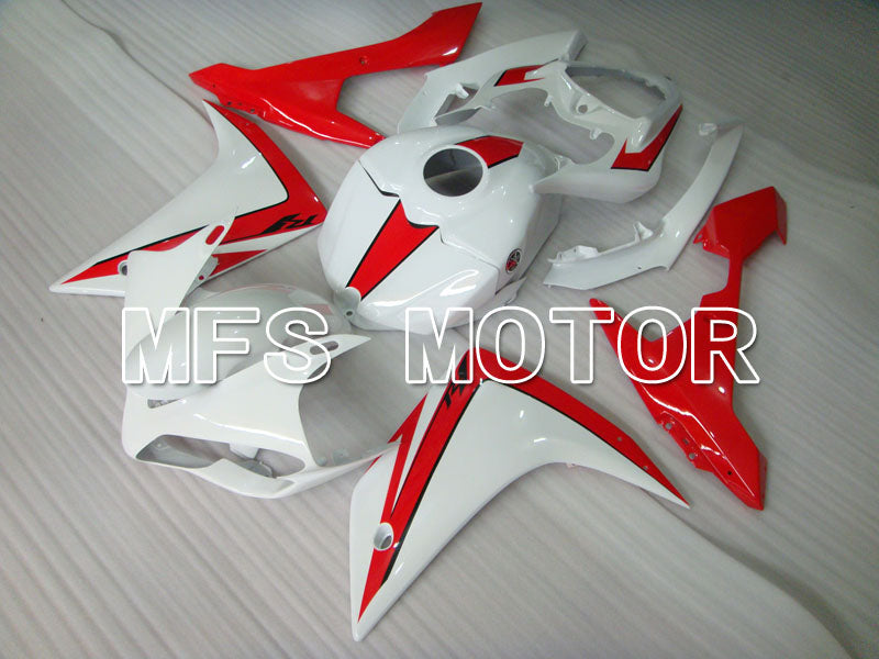 Yamaha YZF-R1 2007-2008 Injection ABS Fairing - Factory Style - White Red - MFS3530 - Fairings Kit