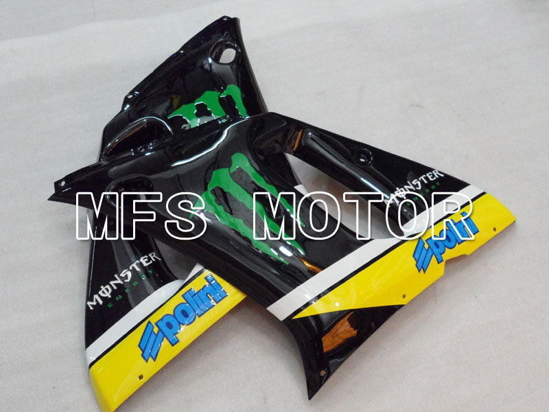 Yamaha YZF-R6 1998-2002 Injection ABS Fairing - Monster - Black Yellow - MFS3538 - Fairings Kit