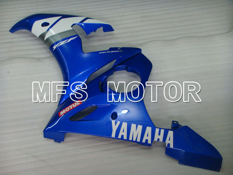 Yamaha YZF-R6 2003-2004 Injection ABS Fairing - Factory Style - Blue White - MFS3555 - Fairings Kit