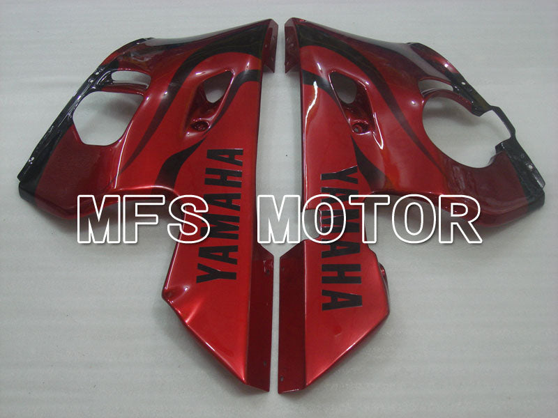 Yamaha YZF-R6 1998-2002 Injection ABS Fairing - Factory Style - Black Red wine color - MFS3557 - Fairings Kit