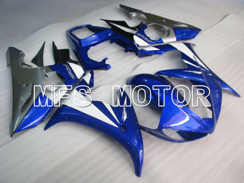 Yamaha YZF-R6 2003-2004 Injection ABS Fairing - Factory Style - Blue Silver - MFS3560 - Fairings Kit