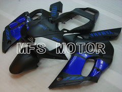 Yamaha YZF-R6 1998-2002 Injection ABS Fairing - Factory Style - Black Blue Matte - MFS3568 - Fairings Kit