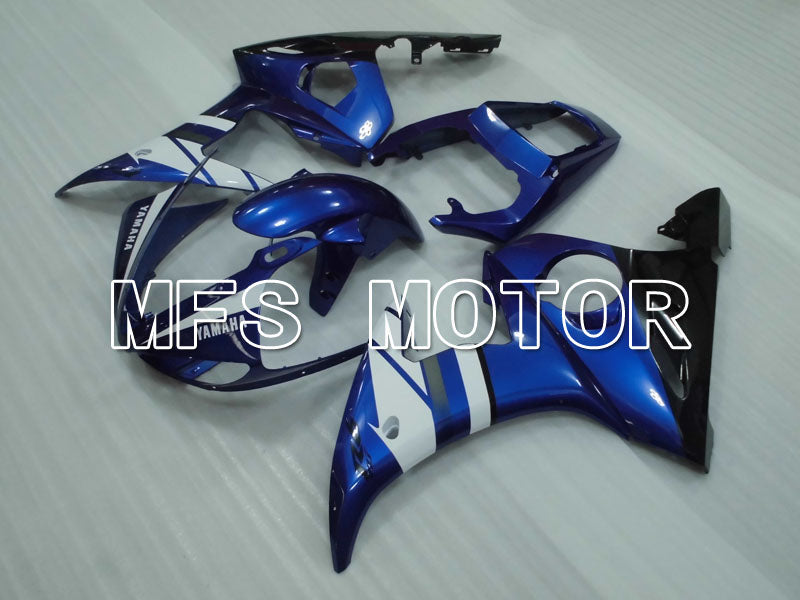 Yamaha YZF-R6 2003-2004 Injection ABS Fairing - Factory Style - Blue White - MFS3572 - Fairings Kit