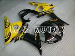 Yamaha YZF-R6 2003-2004 Injection ABS Fairing - Factory Style - Yellow Black - MFS3586 - Fairings Kit