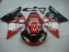 Yamaha YZF-R6 1998-2002 Injection ABS Fairing - Factory Style - Black White Red - MFS3589 - Fairings Kit
