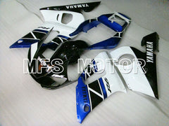Yamaha YZF-R6 1998-2002 Injection ABS Fairing - Factory Style - Black Blue White - MFS3593 - Fairings Kit