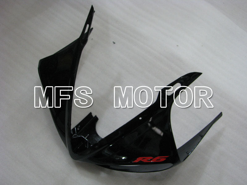 Yamaha YZF-R6 2005 Injection ABS Fairing - Factory Style - Black Red - MFS3595 - Fairings Kit