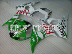 Yamaha YZF-R6 2003-2004 Injection ABS Fairing - FIAT - Green White - MFS3598 - Fairings Kit