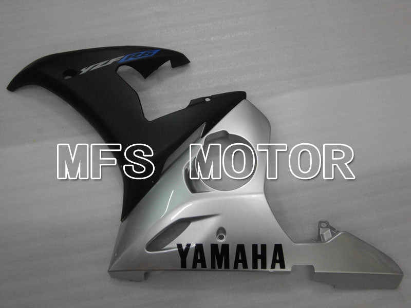 Yamaha YZF-R6 2005 Injection ABS Fairing - Factory Style - Black Silver Matte - MFS3619 - Fairings Kit
