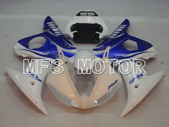 Yamaha YZF-R6 2003-2004 Injection ABS Fairing - Factory Style - Blue White - MFS3621 - Fairings Kit