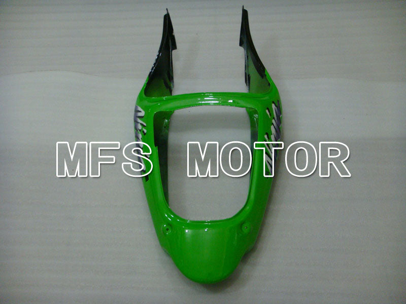 Kawasaki NINJA ZX6R 2000-2002 Injection ABS Fairing - Factory Style - Black Green - MFS3622 - Fairings Kit
