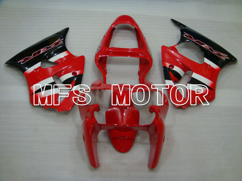 Kawasaki NINJA ZX6R 2000-2002 Injection ABS Fairing - Factory Style - Black Red - MFS3623 - Fairings Kit