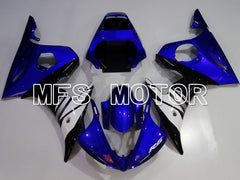 Yamaha YZF-R6 2003-2004 Injection ABS Fairing - Factory Style - Blue Black - MFS3638 - Fairings Kit