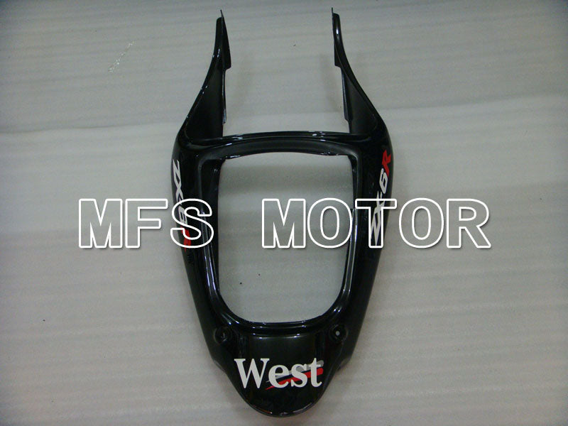 Kawasaki NINJA ZX6R 2000-2002 Injection ABS Fairing - West - Black White - MFS3653 - Fairings Kit