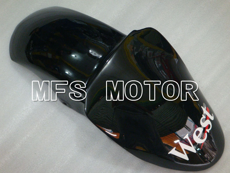 Kawasaki NINJA ZX6R 2000-2002 Injection ABS Fairing - West - Black White - MFS3653 - Fairings Kit