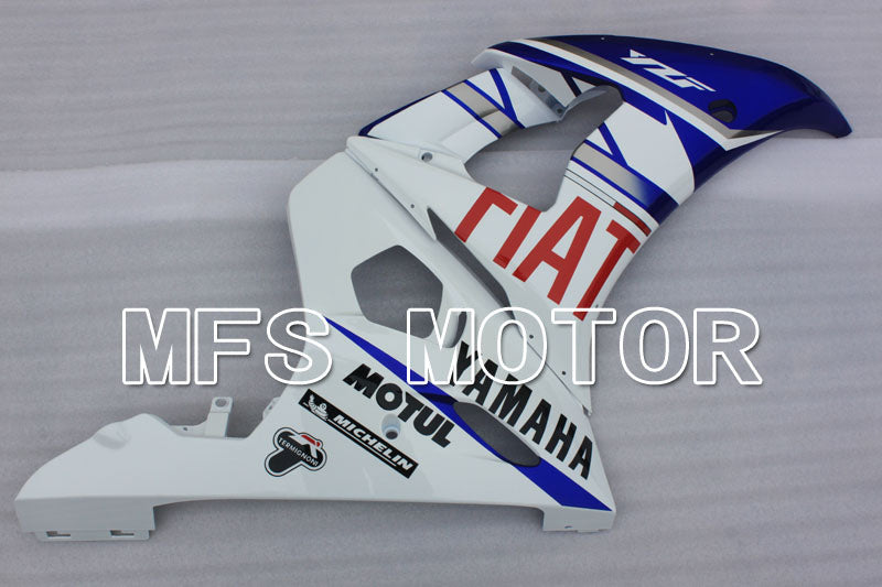 Yamaha YZF-R6 2003-2004 Injection ABS Fairing - FIAT - Blue White - MFS3655 - Fairings Kit