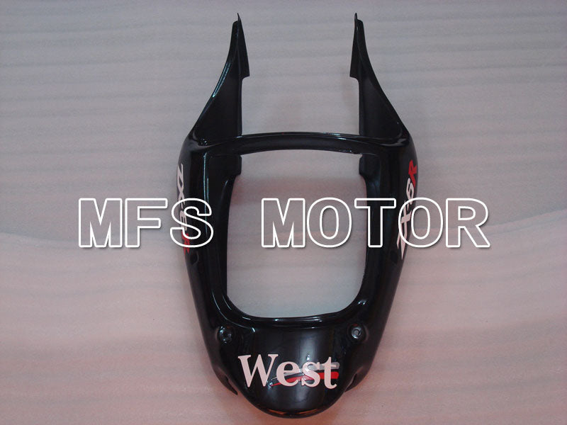 Kawasaki NINJA ZX6R 2000-2002 Injection ABS Fairing - West - Black White - MFS3658 - Fairings Kit