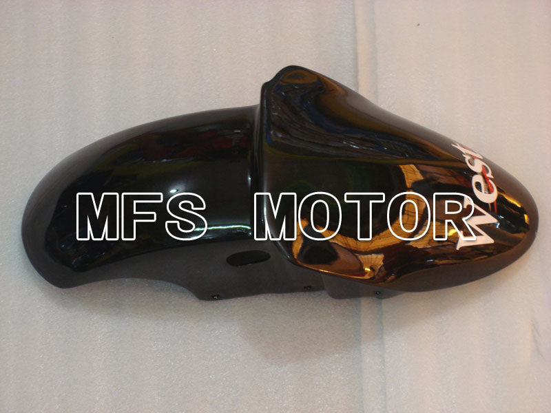 Kawasaki NINJA ZX6R 2000-2002 Injection ABS Fairing - West - Black White - MFS3658 - Fairings Kit