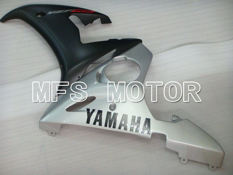 Yamaha YZF-R6 2003-2004 Injection ABS Fairing - Factory Style - Silver Black Matte - MFS3662 - Fairings Kit