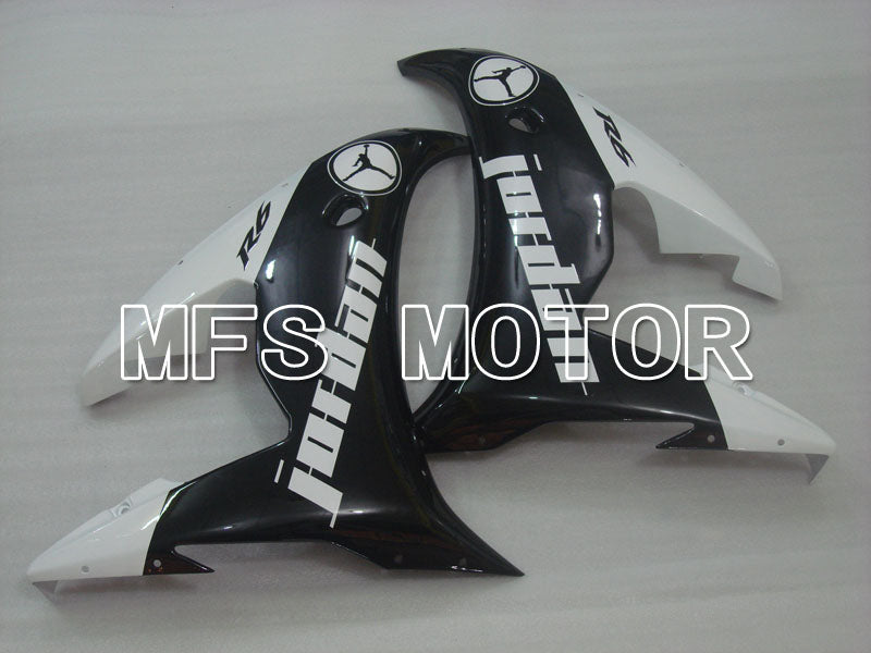Yamaha YZF-R6 2005 Injection ABS Fairing - Jordan - Black White - MFS3678 - Fairings Kit