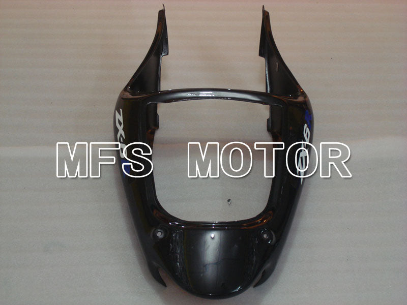 Kawasaki NINJA ZX6R 2000-2002 Injection ABS Fairing - Flame - Black Blue - MFS3682 - Fairings Kit