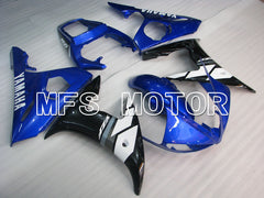 Yamaha YZF-R6 2005 Injection ABS Fairing - Factory Style - Blue Black - MFS3686 - Fairings Kit