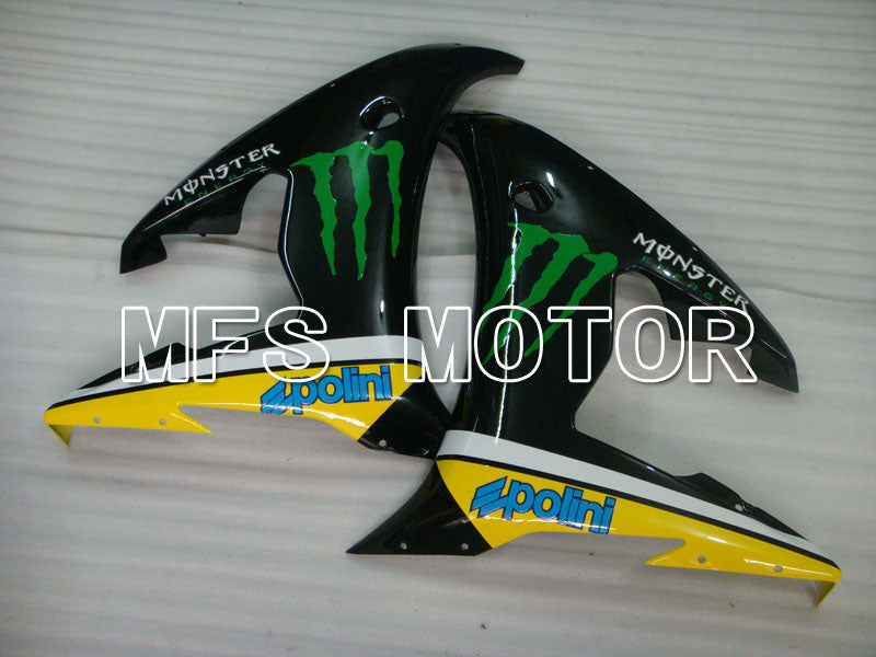 Yamaha YZF-R6 2005 Injection ABS Fairing - Monster - Yellow Black - MFS3707 - Fairings Kit