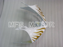 Yamaha YZF-R6 2005 Injection ABS Fairing - Flame - Gold White - MFS3714 - Fairings Kit