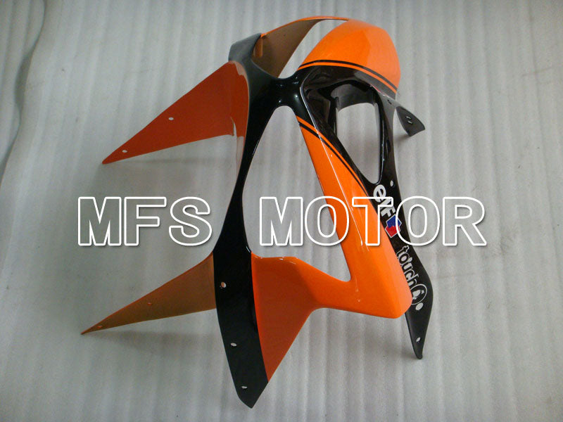 Kawasaki NINJA ZX6R 2003-2004 Injection ABS Fairing - Monster - Black Orange - MFS3716 - Fairings Kit