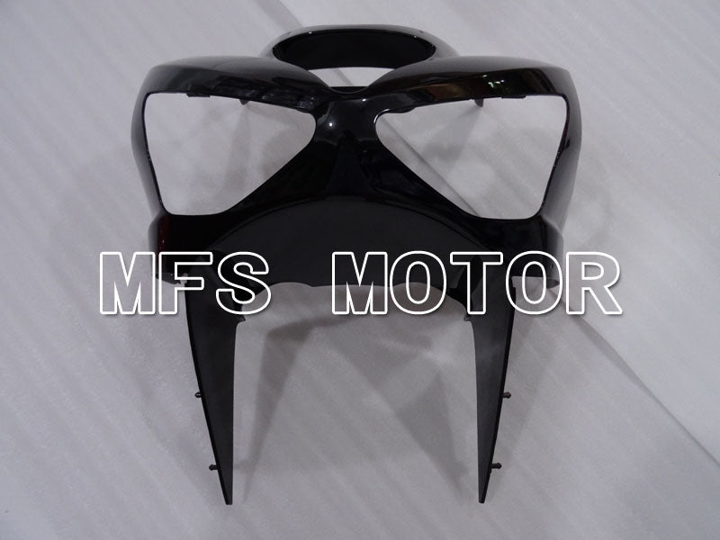 Kawasaki NINJA ZX6R 2003-2004 Injection ABS Fairing - Factory Style - Black Red - MFS3727 - Fairings Kit