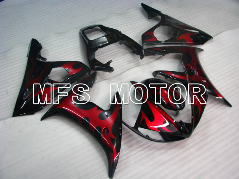 Yamaha YZF-R6 2005 Injection ABS Fairing - Factory Style - Red Black - MFS3731 - Fairings Kit